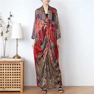 Silk Chinese Cross Tunic | Nirvana Buddha Trends
