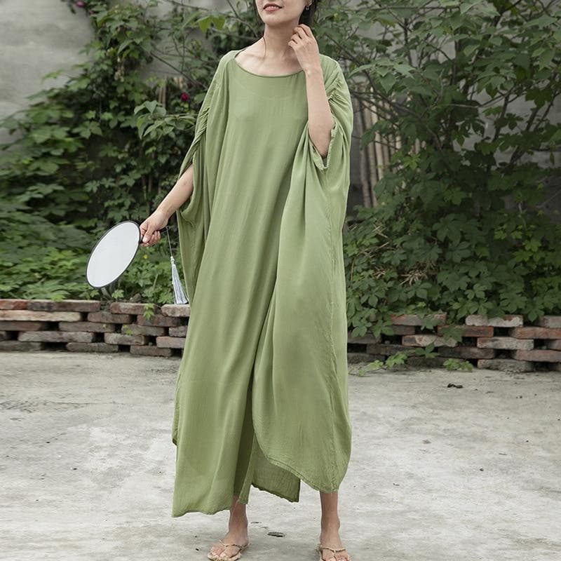 Zen Casual Cotton Robe | Lotus Buddha Trends
