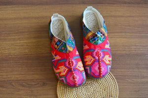 Geometric Colorful Cotton Shoes dylinoshop
