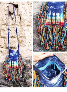 Handmade Tie Dye Hippie Bag dylinoshop