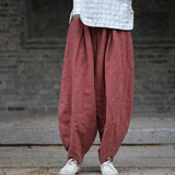 Zen Casual Linen Harem Pants | Zen Buddha Trends