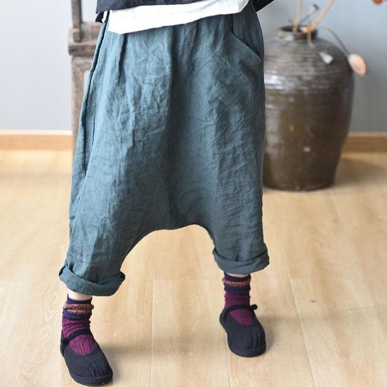 Oversized Drop Crotch Harem Pants | Hippie Buddha Trends