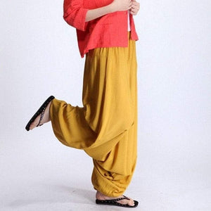 Multiple Colors Casual Plus Size Harem Pants Buddha Trends