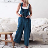 Loose Vintage Plus Size Overall Buddha Trends