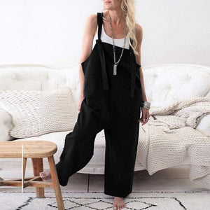 Loose Vintage Plus Size Overall Buddha Trends