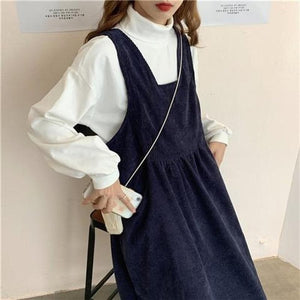 Made It Work Vintage Overall Dress Buddha Trends