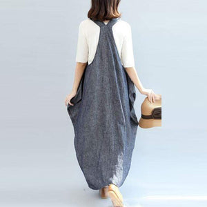 Asymmetrical Overall Dress dylinoshop