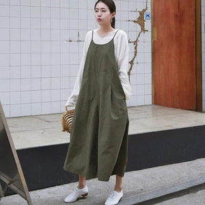 Oversized Bell Bottom Loose Overall Buddha Trends