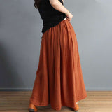Cora Vintage Patchwork Maxi Skirt dylinoshop