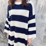 Oversized Knit Sweater Dress Buddha Trends