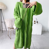 Oversized Chunky Knit Sweater Buddha Trends