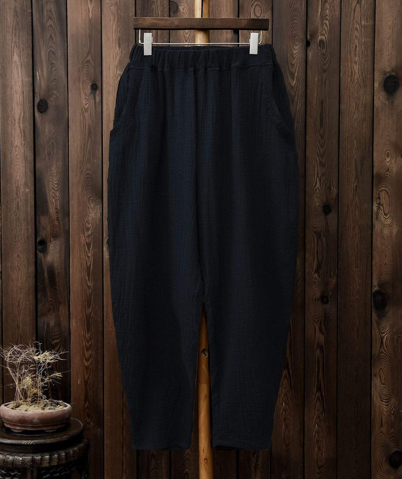 Vintage Pleated Linen Pants  | Zen Buddha Trends