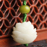 White Lotus 108 Mala Beads  | Zen Buddha Trends