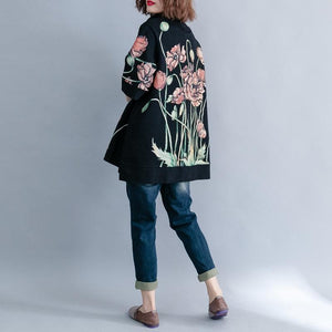 Floral Short Sleeve Turtleneck dylinoshop