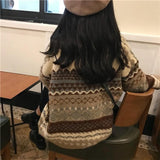 Oversized Knit Sweater Buddha Trends