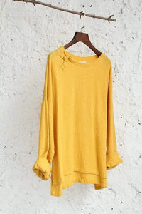 Long Sleeve Linen Shirt  | Zen dylinoshop