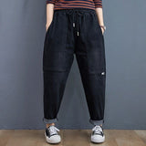Oversized Black Hipster Jeans Buddhatrends