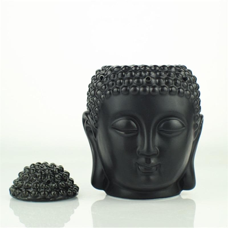 Ceramic Buddha Head Aromatherapy Diffuser Buddhatrends