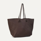 Large Capacity Handmade Leather Tote Buddhatrends
