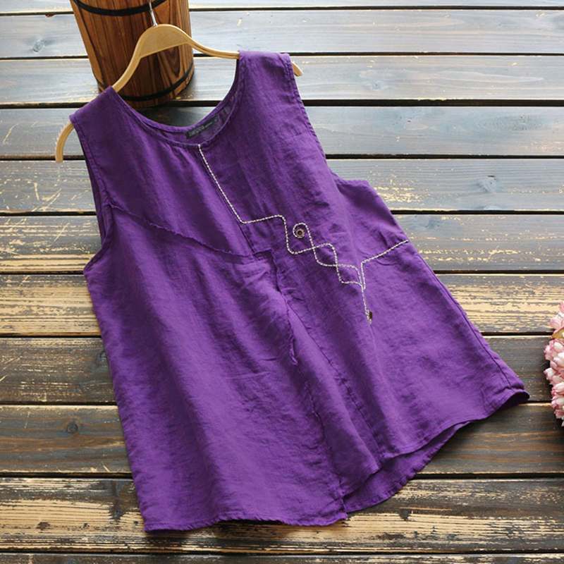 Infinity Embroidered Tank Top Buddhatrends