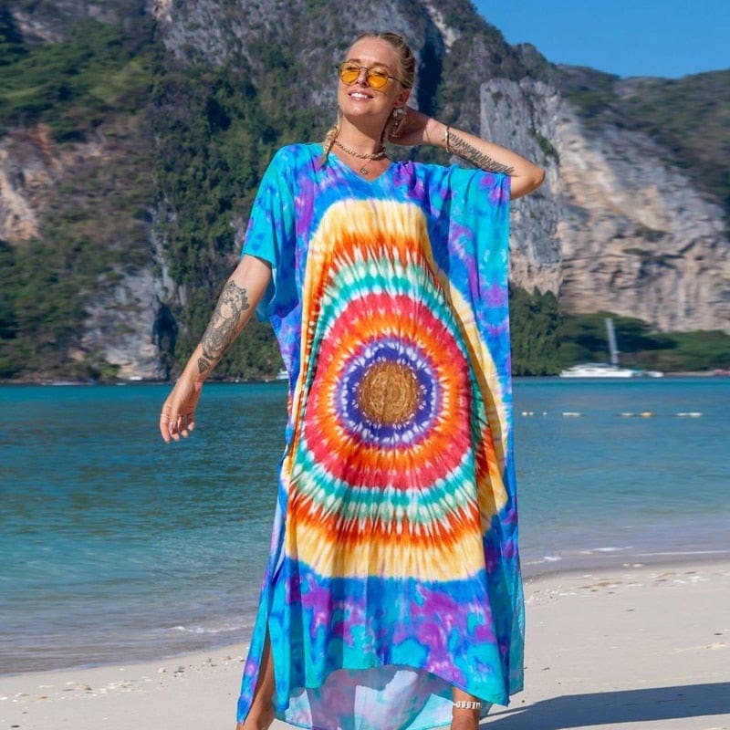 Ko Phi Phi Tie Dye Dress Buddhatrends