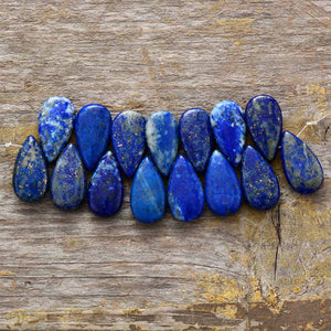 Lapis Lazuli Water Drop Earrings Buddhatrends