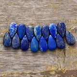 Lapis Lazuli Water Drop Earrings - Buddhatrends