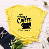 Coffee Lover Graphic Tee Buddhatrends