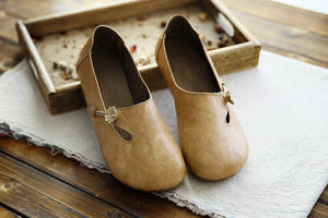 Mora Vintage Flat Shoes Buddhatrends