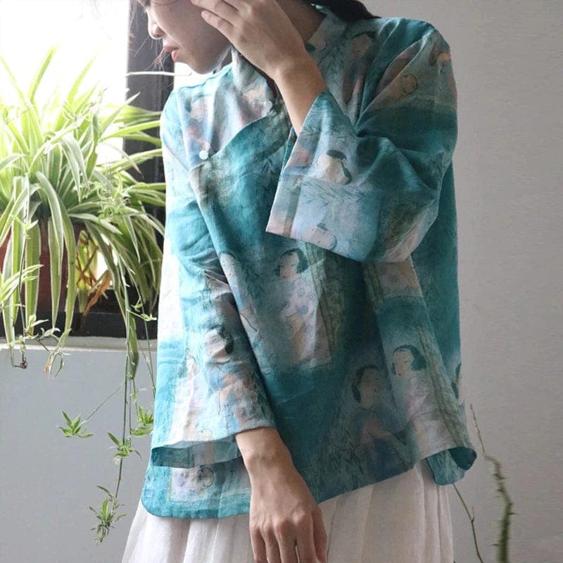 Nuxing Asia Inspired Blouse Buddhatrends