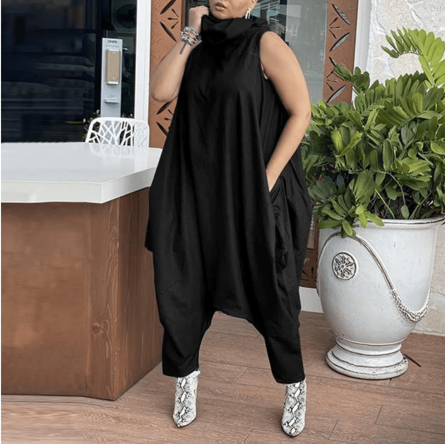 Xtreme Oversized Dropped Crotch Overall Buddhatrends