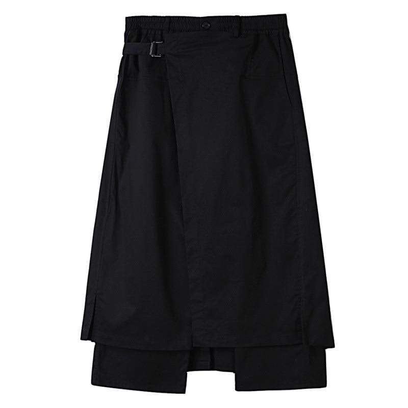 Streetsmart Black Skirt Pants Buddhatrends