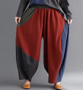 Tribal Patchwork Top + Harem Pants Set | OOTD Buddhatrends