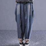 Oversized Vintage Pleated Jeans Buddhatrends