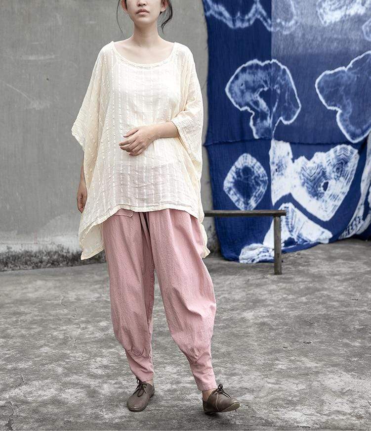 Simplicity Cotton & Linen Harem Pants | Lotus Buddhatrends
