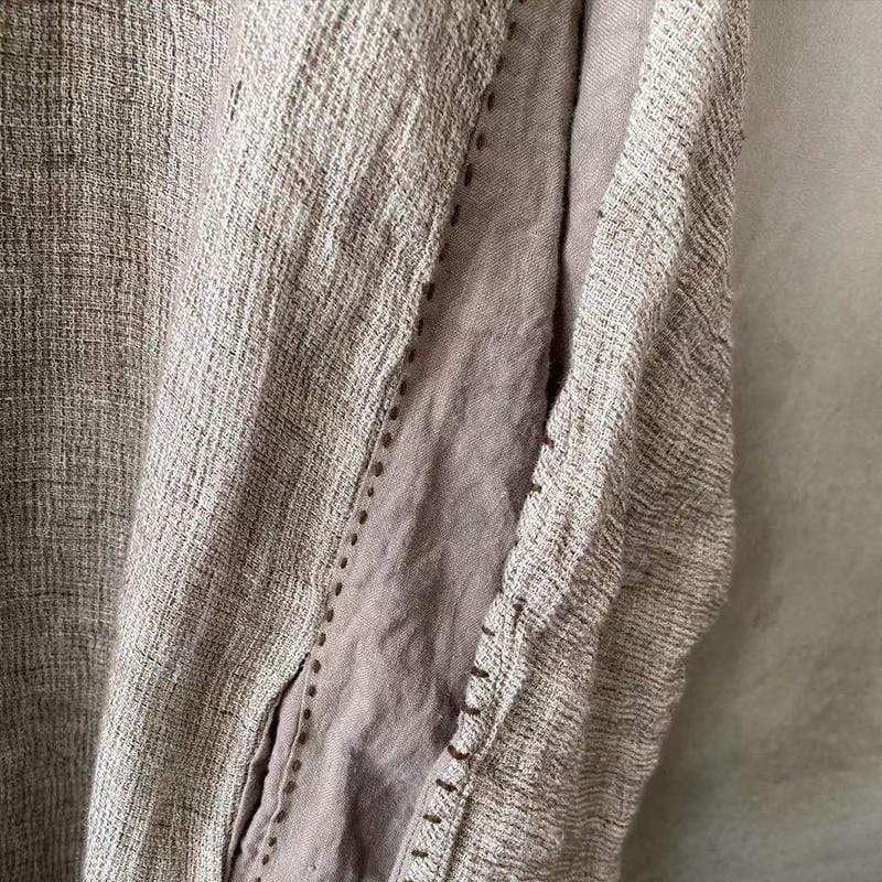 Angie Oversized Cotton Linen Shirt | Zen Buddhatrends