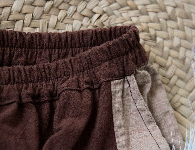Vintage Wide Leg Cotton Linen Pants | Lotus Buddhatrends