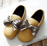 Oshy Bowknot Slip On Loafers Buddhatrends