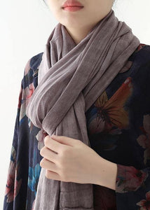 casual cotton linen striped scarves new Cinched big scarf AM-SCF191107