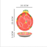 Ceramic Fruit Decorative Plate dylinoshop