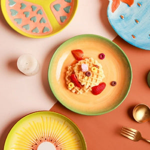 Ceramic Fruit Decorative Plate dylinoshop