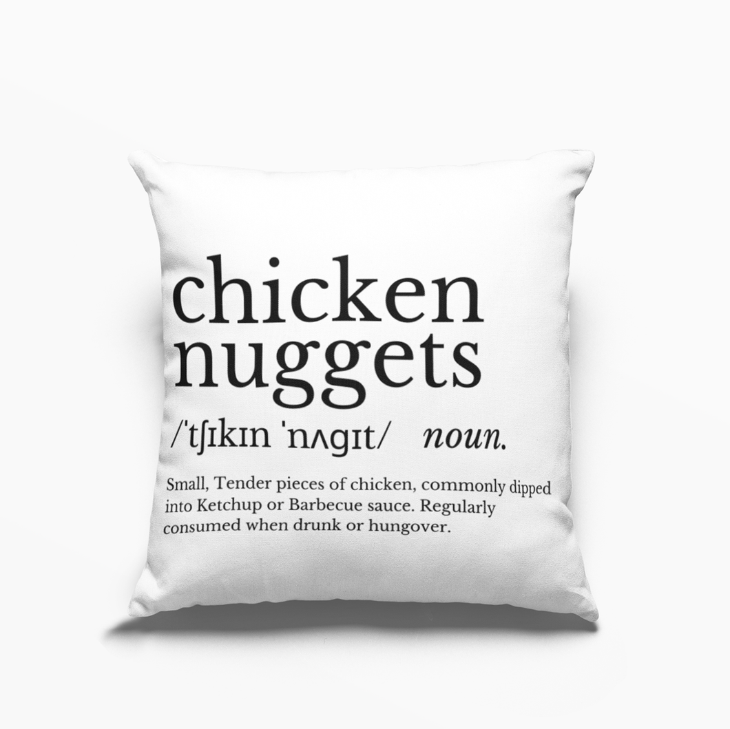 Chicken Nuggets Cushion Cover dylinoshop