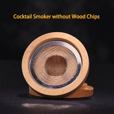 Cocktail Smoker with Wood Shavings dylinoshop