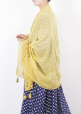 cotton linen scarf shawl casual yellow scarves AM-SCF191107