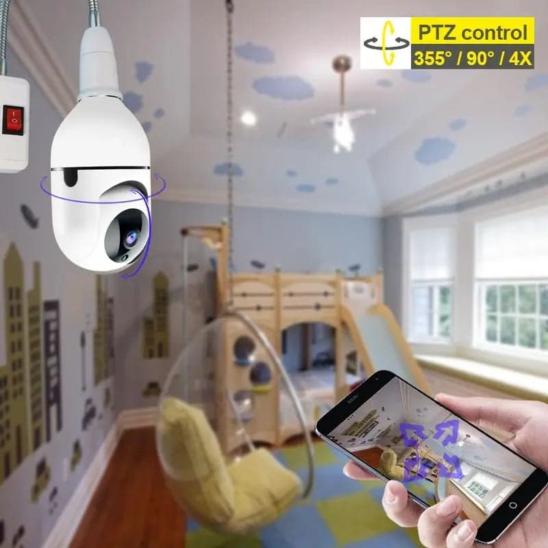e27 Security Light Bulb Camera - DylinoShop