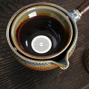 Exquisite Rotating Teapot Premium Set DYLINOSHOP