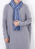 fall new design blue women patchwork scarves grid  cashmere scarf AM-SCF191107
