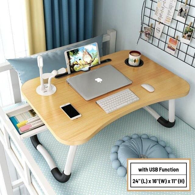 Foldable Work & Study Laptop Desk DYLINOSHOP