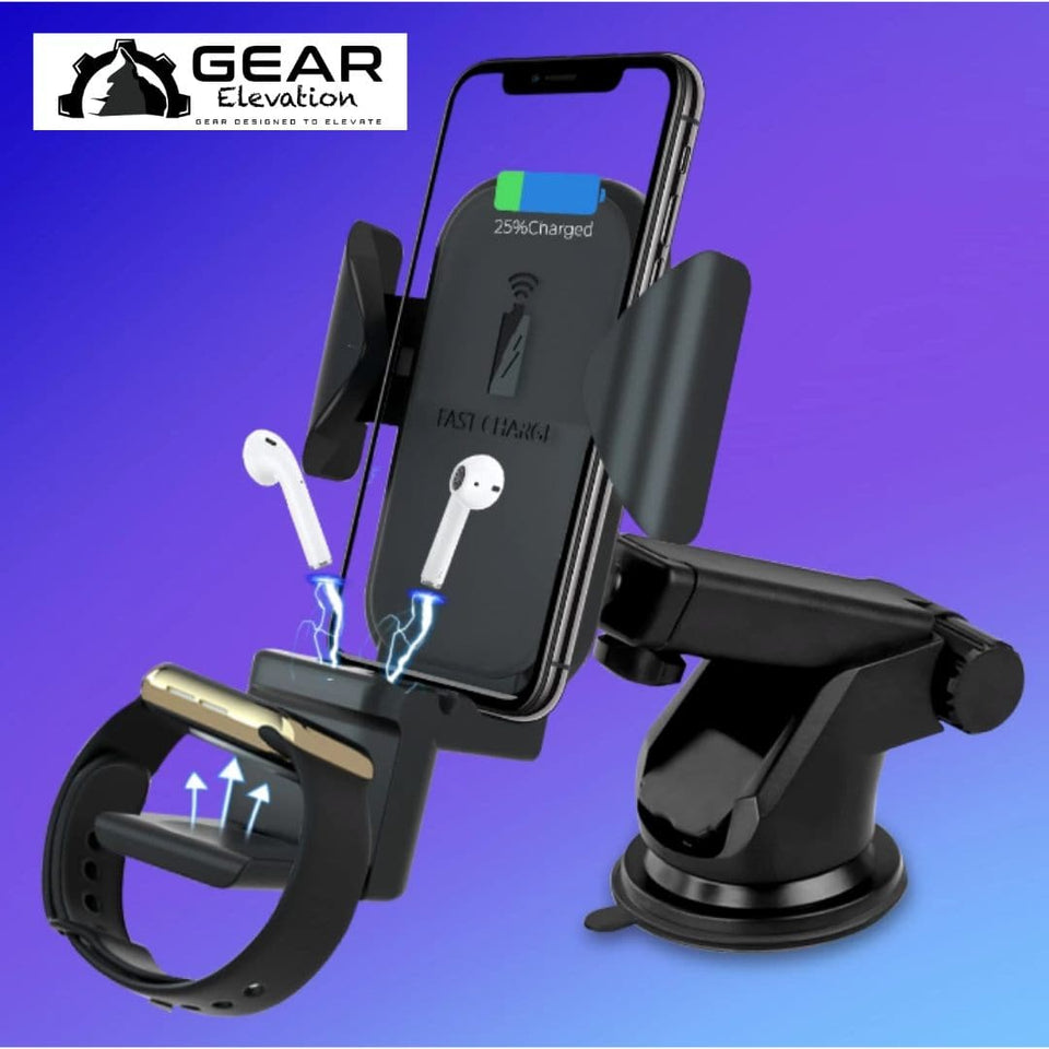 Gear Car Station™ 3 in 1 Wireless Car Charger DYLINOSHOP