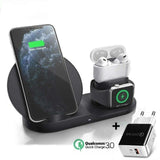 Gear Station 3.0™ - 3 in 1 Fast Wireless Charger Dock Station DYLINOSHOP
